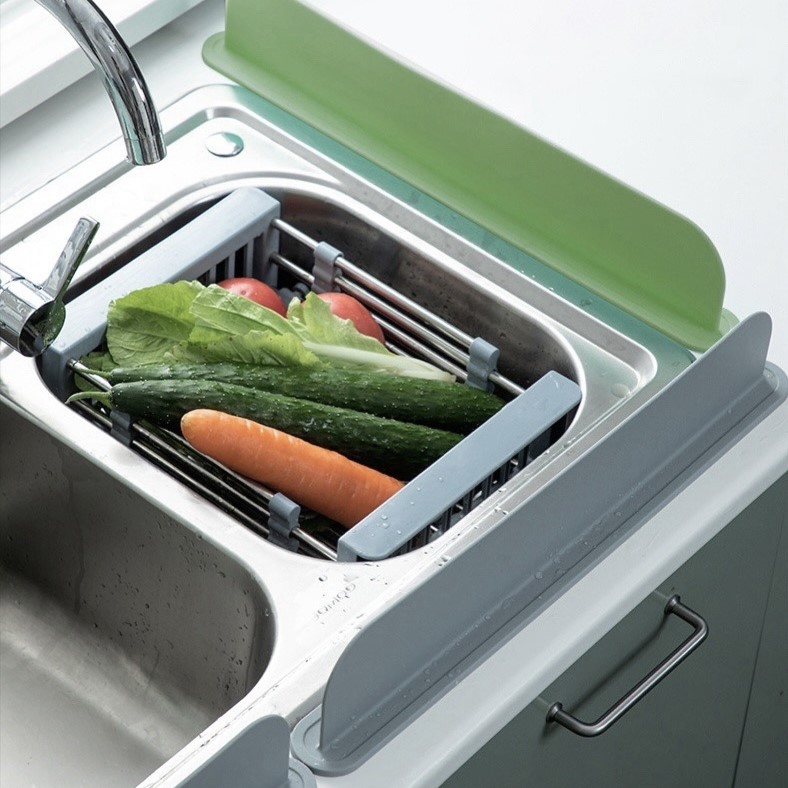 싱크대 물막이 실리콘 가림막 물튀김방지 워터펜스