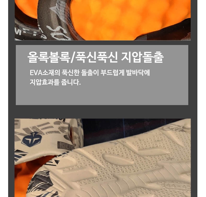 부드러운 데일리 여행용 남성 쿠션 슬리퍼 이미지 6
