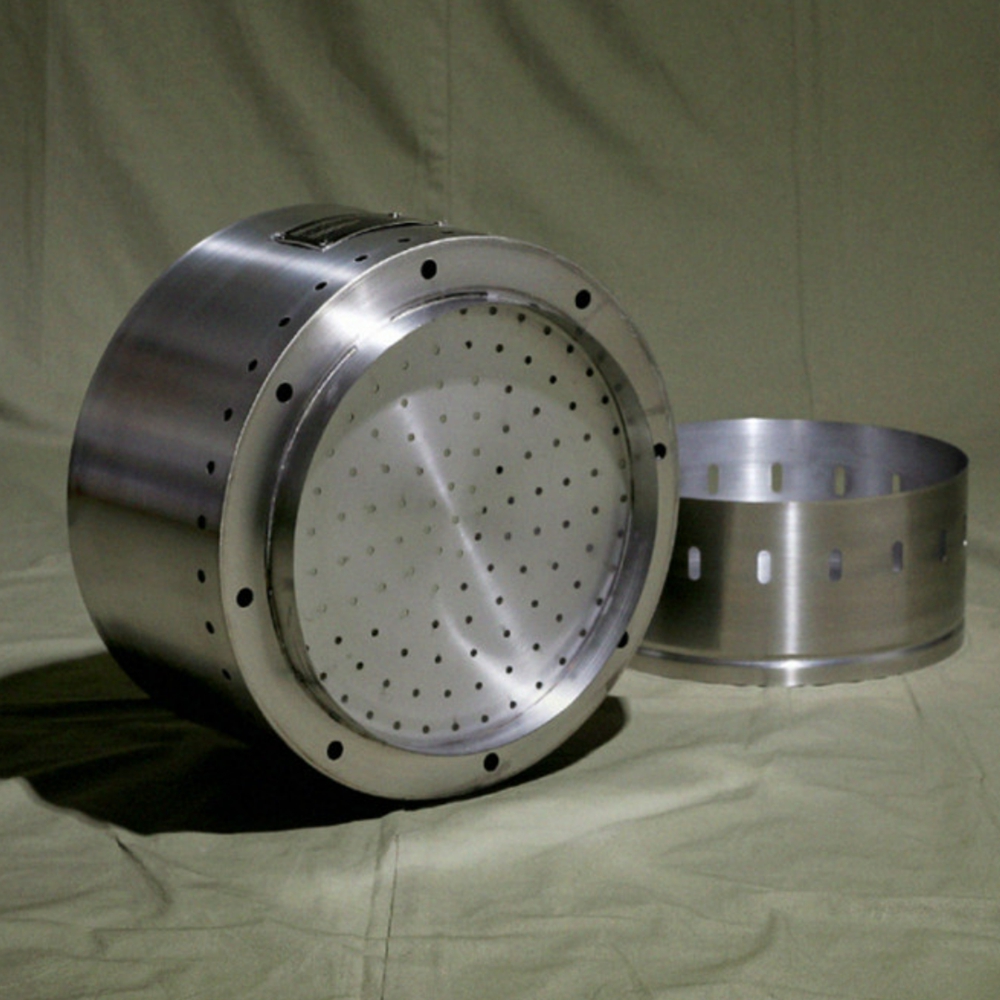 브루클린웍스 파이어핏 화로대 스테인레스 이중연소 캠핑화로대 바베큐그릴 화롯대