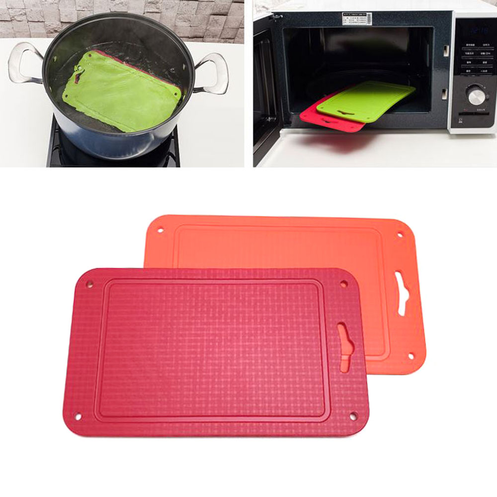 실리콘 위생 도마 주방 다용도 격자 미끄럼방지 요리 매트
