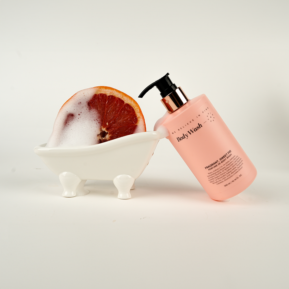 핑크로사 퍼퓸 바디워시 저자극 생과일향 레드플레이버(자몽), 300ml, 1개 - 상세 이미지 5