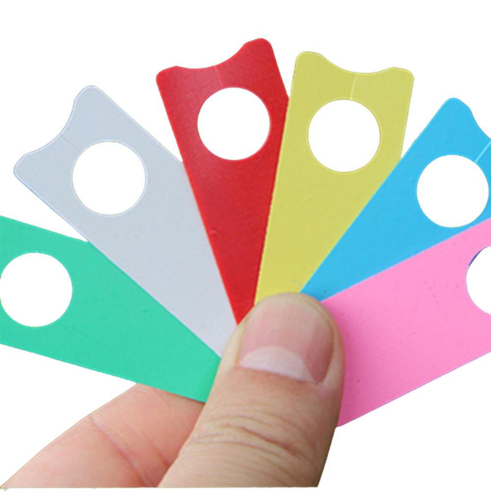 화분관리용 라벨 네임태그 고리형 줄기걸이 간편설치 PP 50P