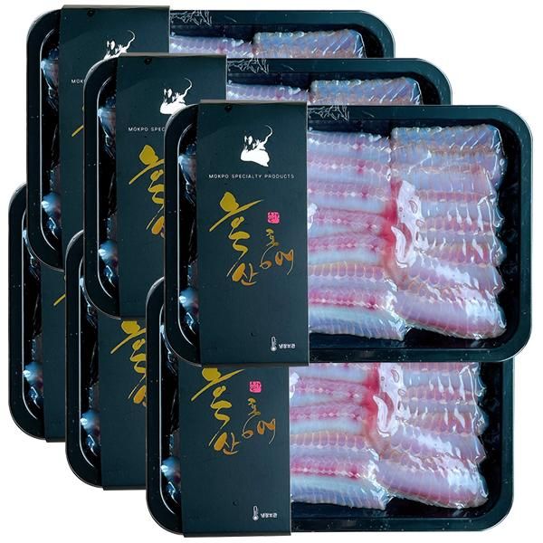[백년수산] 백년수산 흑산도 홍어 250g x 6팩 + 증정 : 핫트랙스