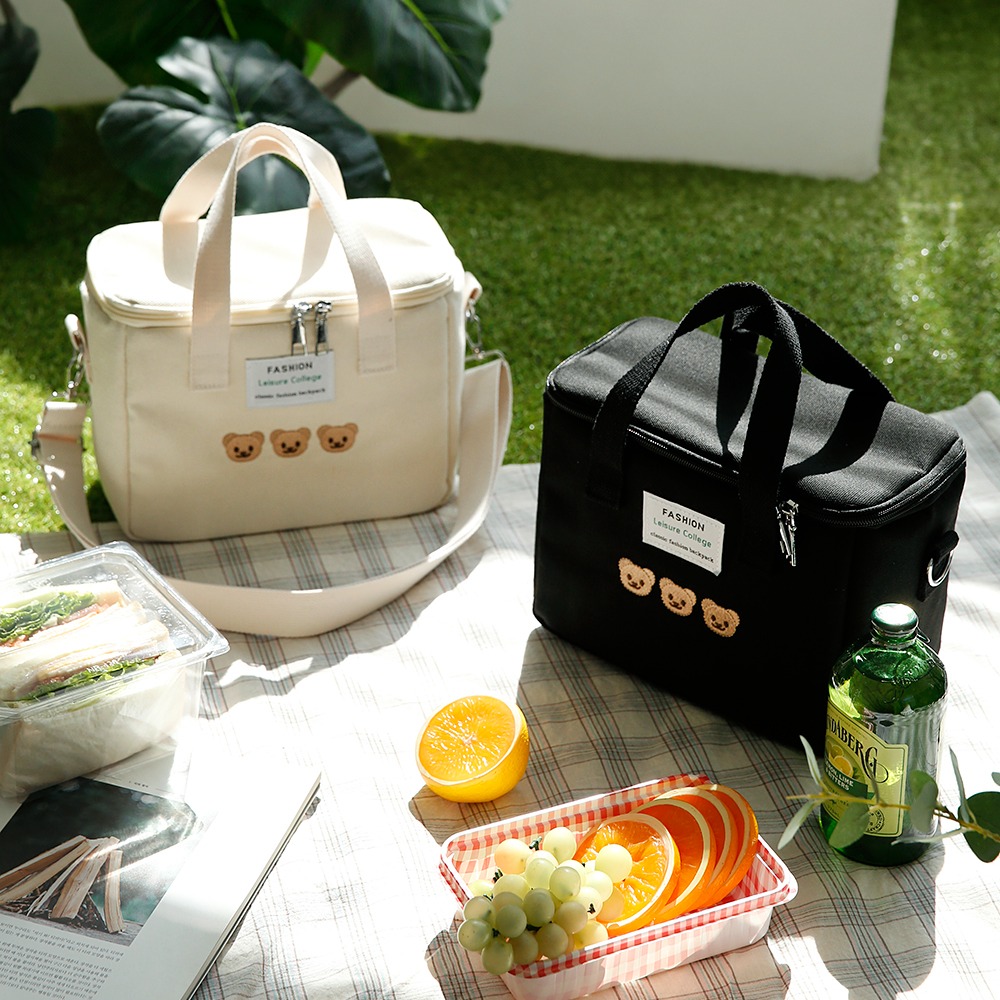 곰돌이 쿨러백 피크닉 보냉가방