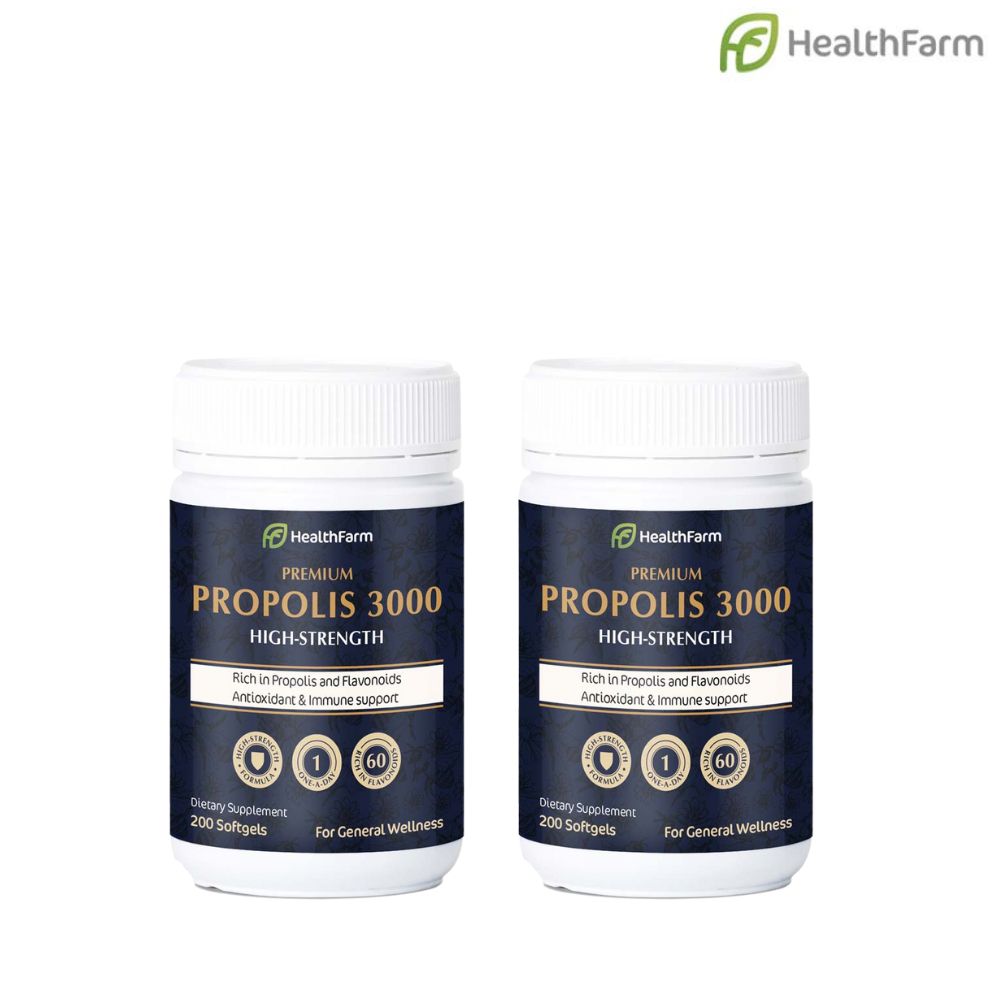 뉴질랜드 헬스팜 프로폴리스 3000mg 200 소프트젤 캡슐 플라보노이드 60mg - 상세 이미지 5