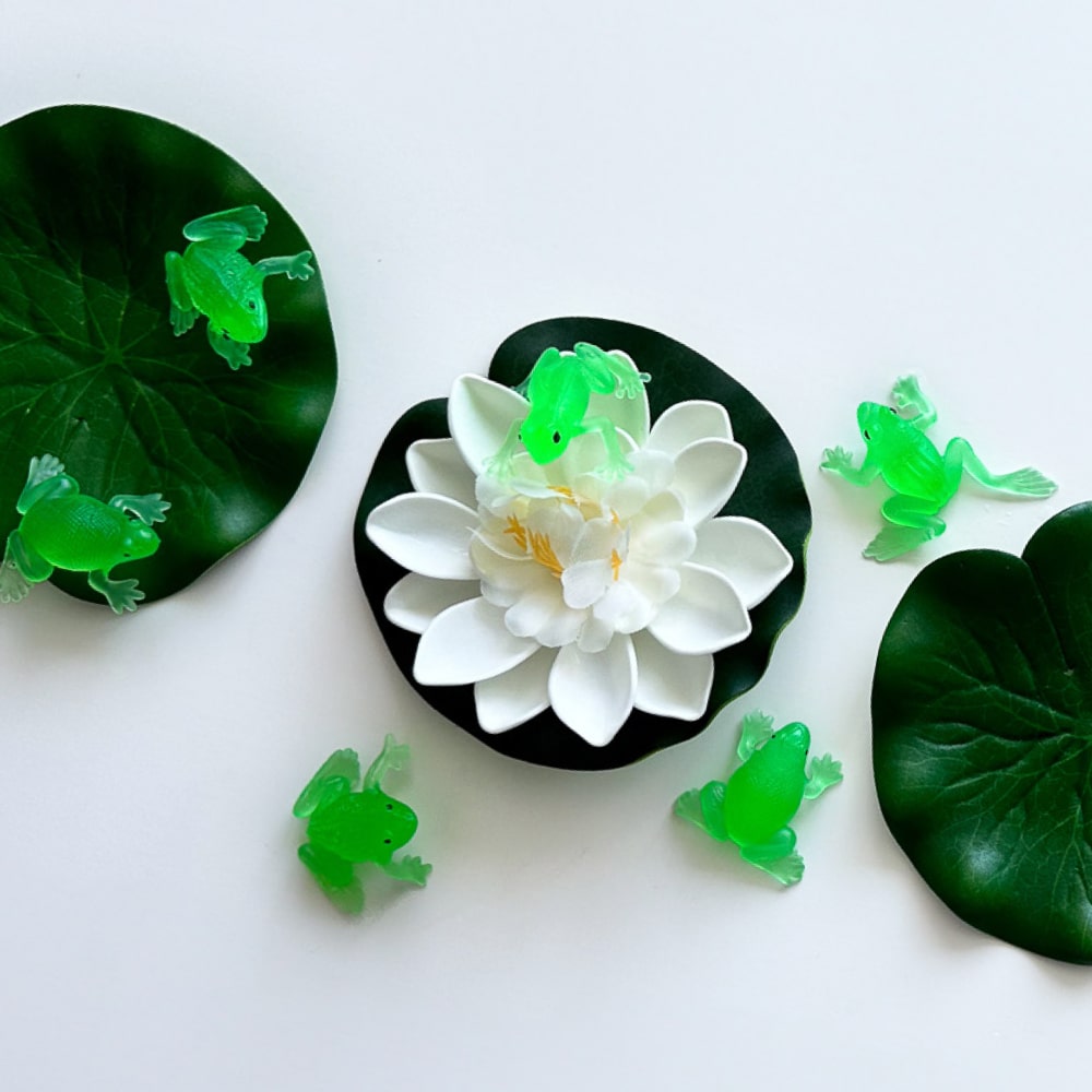 빌랑 개구리 유아 아기 물놀이 장난감 목욕놀이 연못 세트