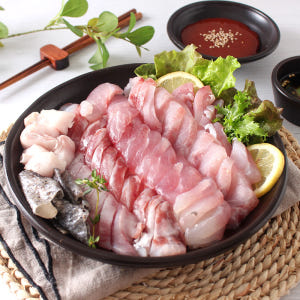 신안 자연산 민어 민어회 450g 제철 부레 택배 맛있게 먹은 솔직 후기 - 상품 이미지 1