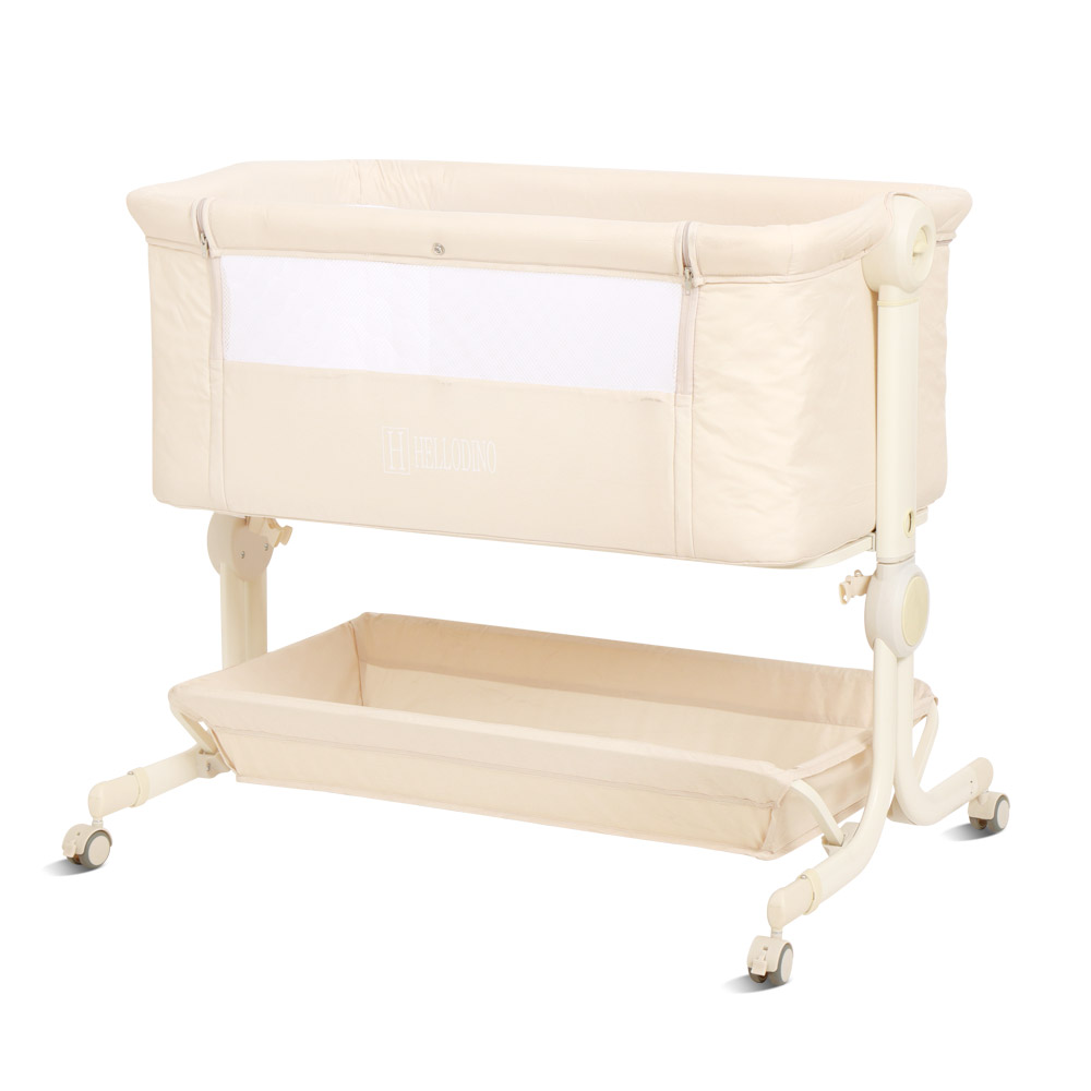 헬로디노 아기침대 프리미엄 Ver 이동식 접이식 신생아 침대