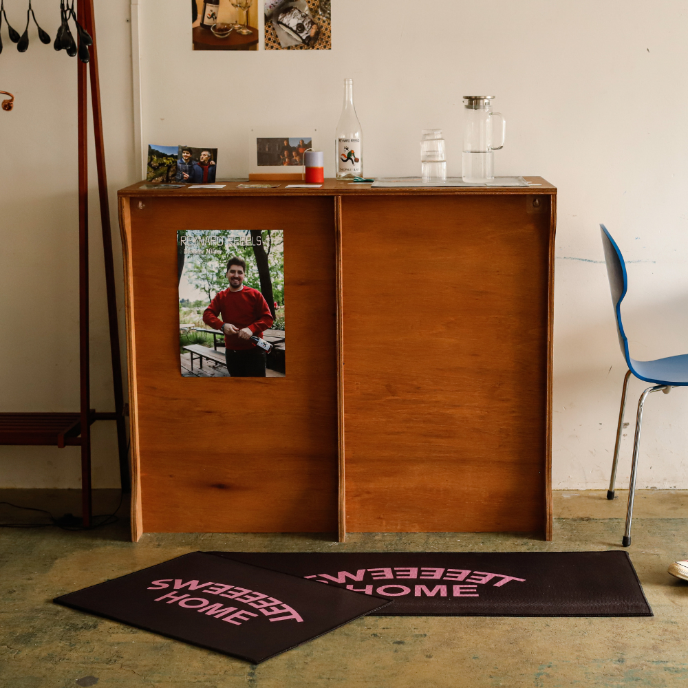 [에모프] 스윗홈 로고매트 주방 발매트 욕실 현관매트 50x70 - 상세 이미지 5