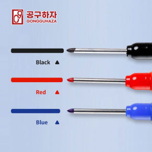 공구하자 딥홀 롱팁 유성 목재 유리 플라스틱 금속 마킹펜 검정 33mm 실사용 후기 | 효과 있을까? - 상품 이미지 4