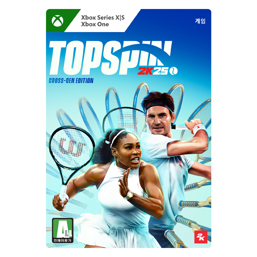 [24시간 발송] Xbox 탑스핀 2K25 크로스젠 디지털 에디션 Digital Code