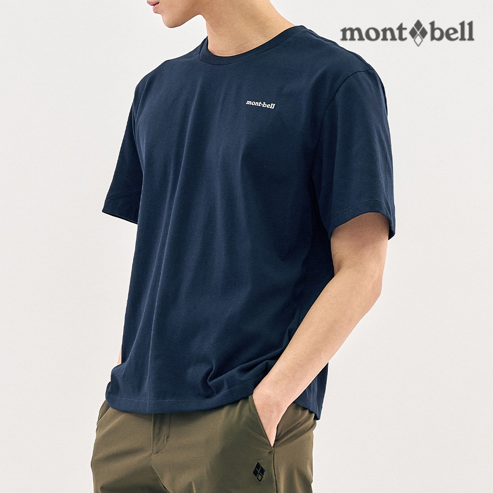 몽벨 남성 퍼포먼스L 라운드 반팔 티셔츠_MW3GMMRH203 - 메인 이미지