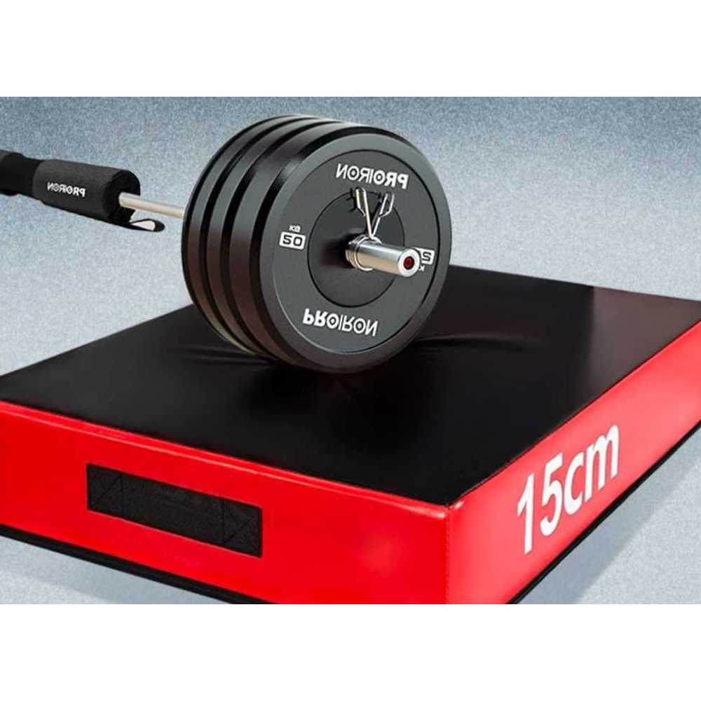 대형 역도 매트 체육관 헬스 웨이트 바벨 드랍 매트 80cm - 상세 이미지 2