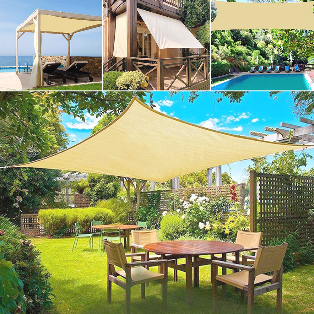 사각 방수 타프 테라스 자외선차단 차양막 옥상 차광박 통풍 그늘막