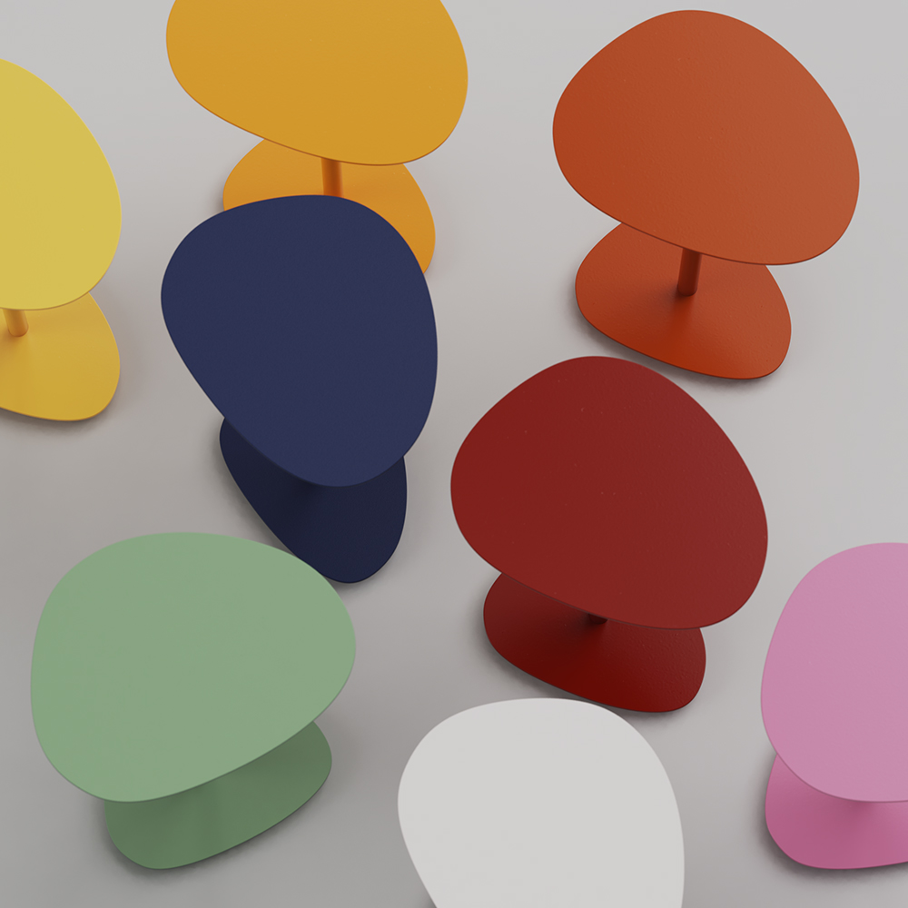 미니탁자 소파 티 테이블 거실 미드센츄리 협탁 블랙 미니 스콘 테이블