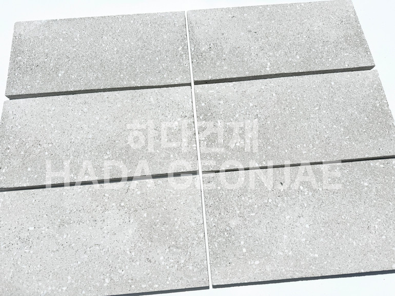 모노타일 점보 390x190x15T 화이트그레이 / 하다건재