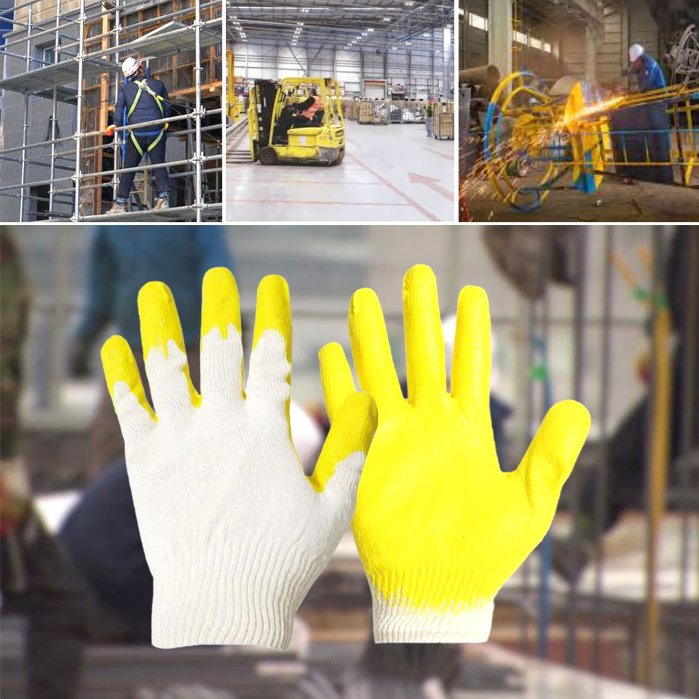 작업용 반코팅 목장갑 10켤레 라텍스 손보호 글러브