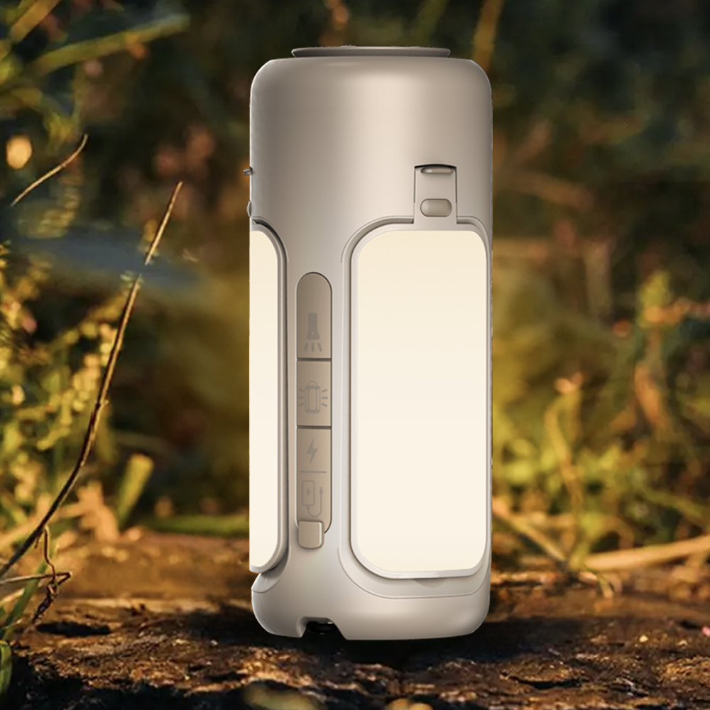 알파브라보 LED 캠핑랜턴 3in1 스피커 무드등