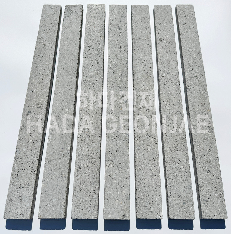 모노타일 500x45x17T 그레이 / 하다건재 와이드벽돌타일