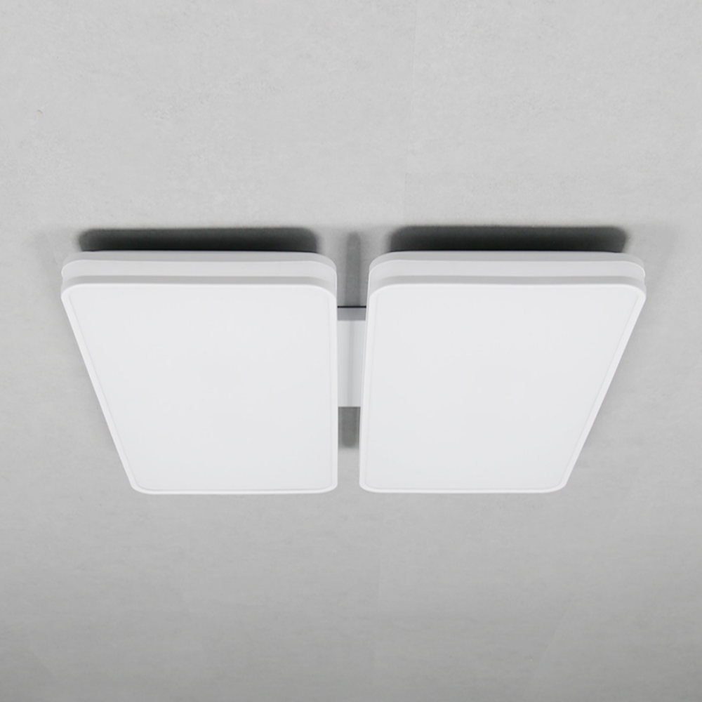 KC인증/무료+당일발송 국산 LED 거실등 슬림 사각 아파트 거실 조명 등 120W, 주광색 이미지 8