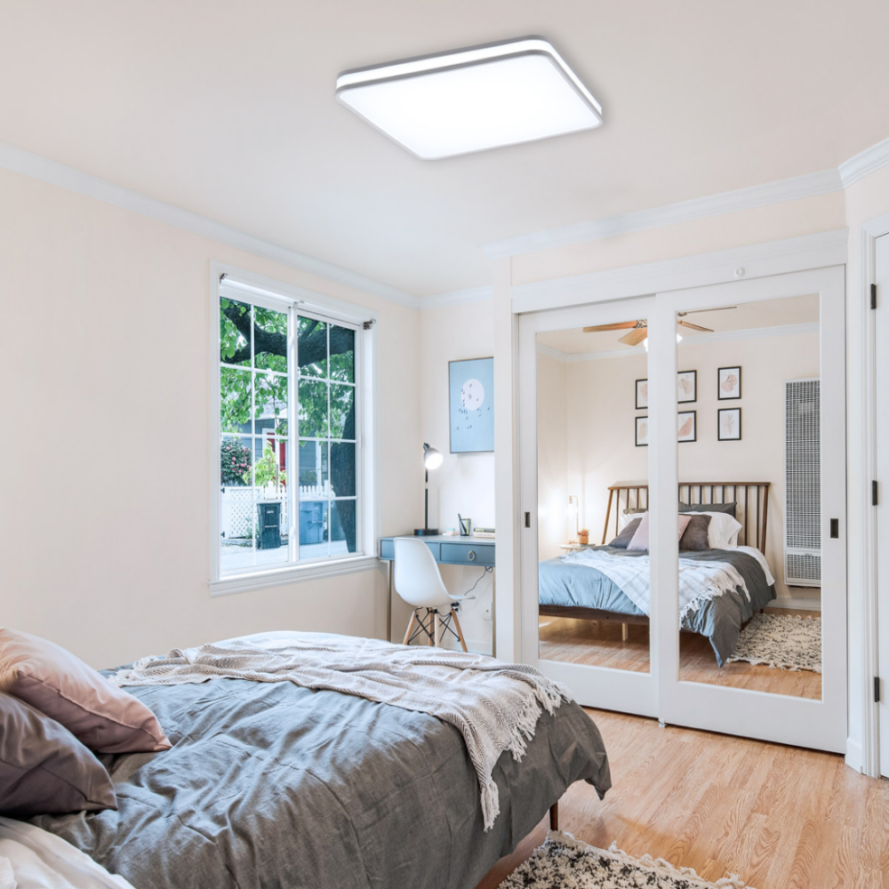 KC인증 사각방등 국산 LED 안 방등 전등 60W, 주광색 - 상세 이미지 2