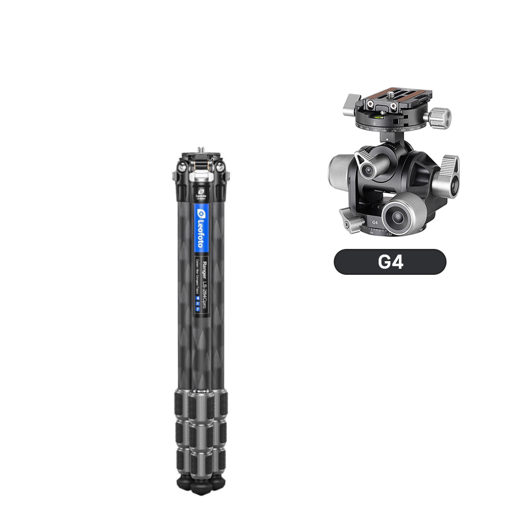 레오포토 레인저 LS-284C PRO 카본삼각대 G4 기어헤드 - 상세 이미지 3