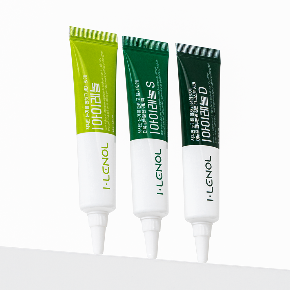 [1+1] 아이레놀 다크서클 크림 3종 15g [촉촉하고 자연스러운 커버] 제품 이미지