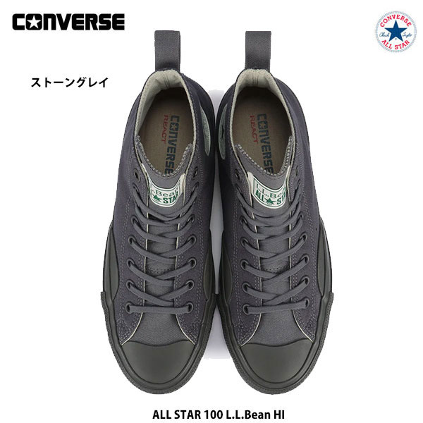 컨버스 CONVERSE x LLBean 엘엘빈 올스타 100 하이 31307660210 스톤그레이 - 상세 이미지 4