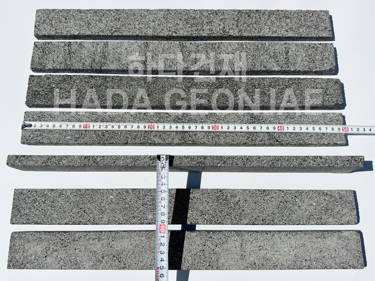 인도네시아 현무암 롱브릭타일 500x50x15T / 하다건재