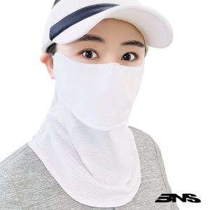 밥앤스미스 자외선차단 마스크 골프 자전거 등산 기미 목 얼굴 햇빛가리개 운동러 솔직 후기 | 실사용 리뷰 - 상품 이미지 3