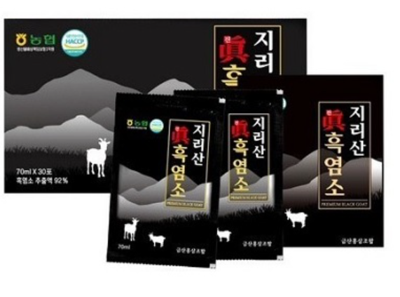 금산홍삼조합 지리산 진 흑염소진액 70mlX30포 : 종로우리건강