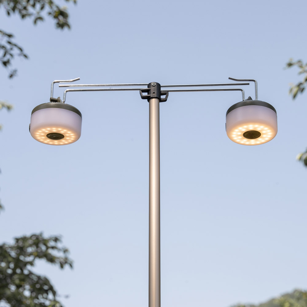 로티캠프 랜턴 걸이 스탠드 파일드라이버 조명 거치대 캠핑 RCLS-108