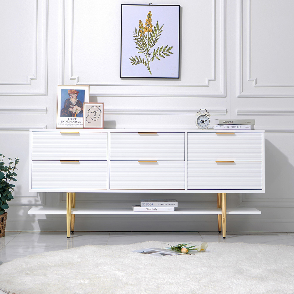 동서가구 헤르베 1500 2단 높은 수납 거실장 DF921336