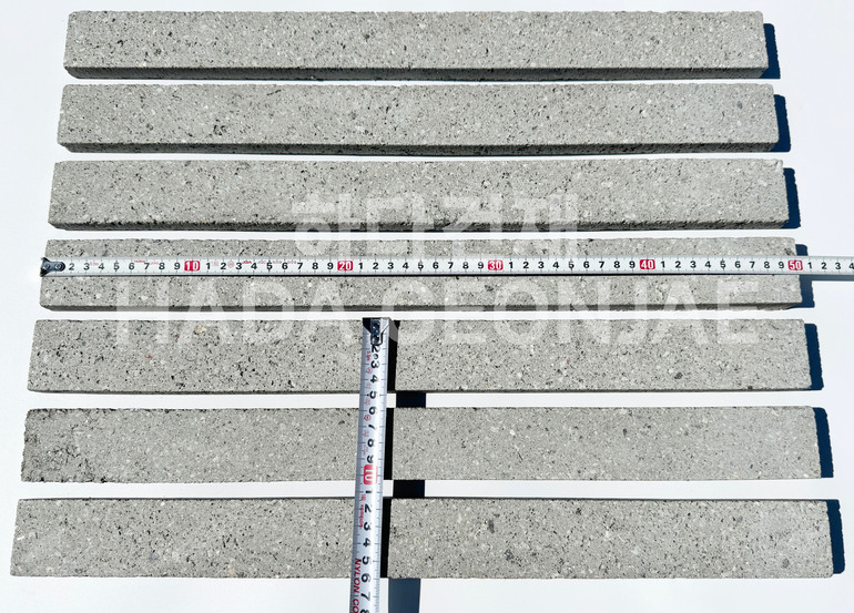 모노타일 500x45x17T 그레이 / 하다건재 와이드벽돌타일