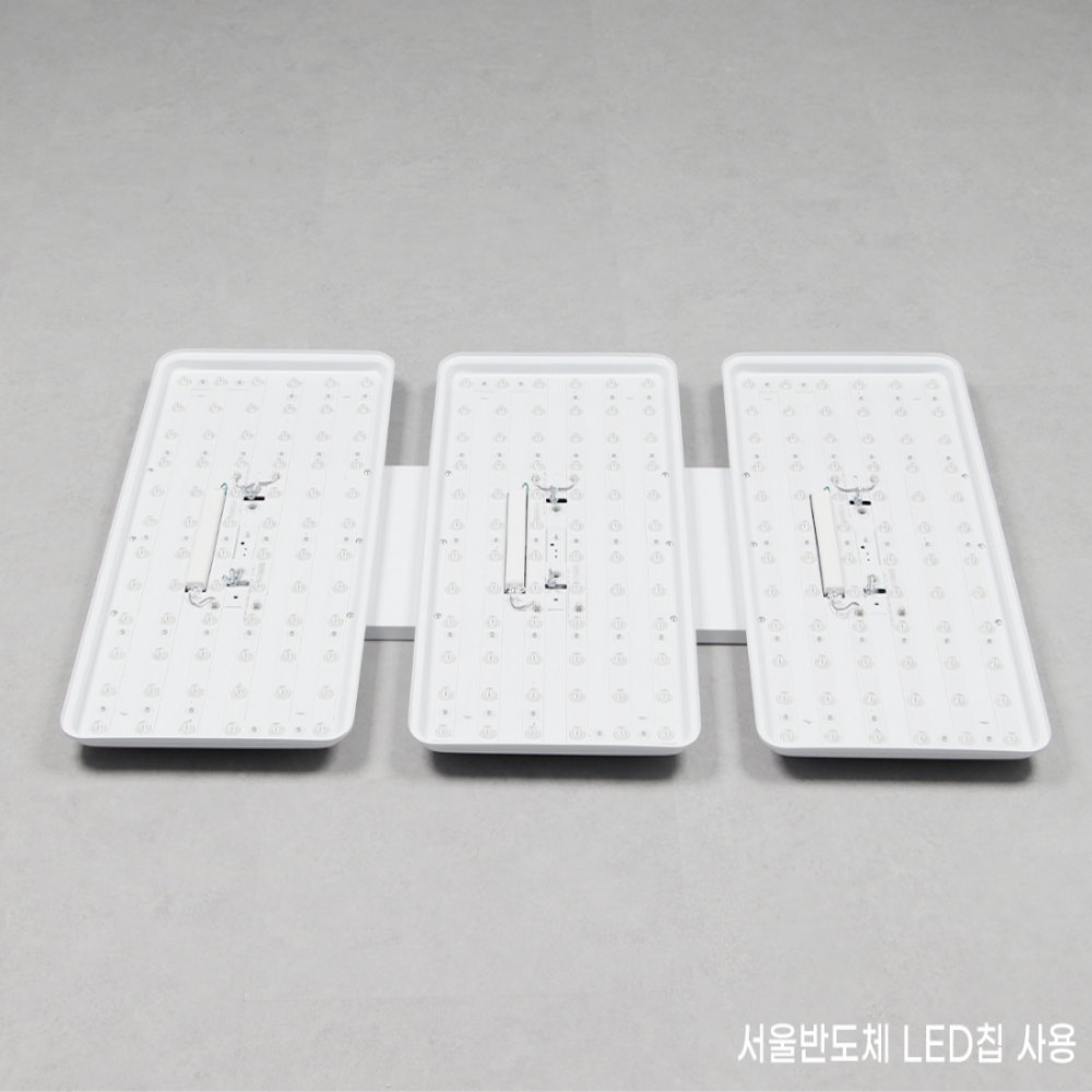 KC인증/무료+당일발송 국산 LED 거실등 시스템 아파트 사각 거실 조명 등 180W, 주광색 - 상세 이미지 5