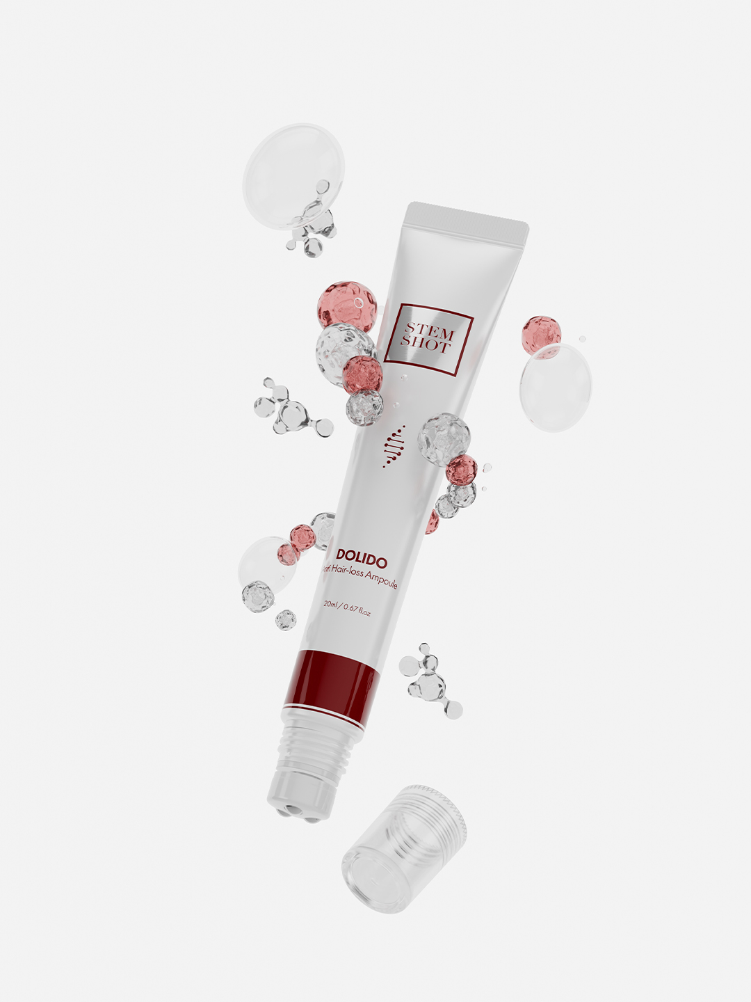 스템샷 돌리도 탈모앰플 20ml 두피 헤어 보습 단백질 영양제 세럼 에센스 로션 - 상세 이미지 4