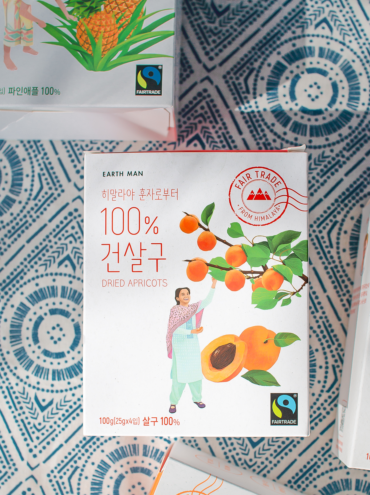 무설탕 건과일 건살구 25g x 5개 공정무역 어스맨 - 상세 이미지 5