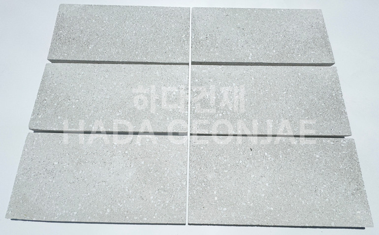 모노타일 점보 390x190x15T 화이트그레이 / 하다건재