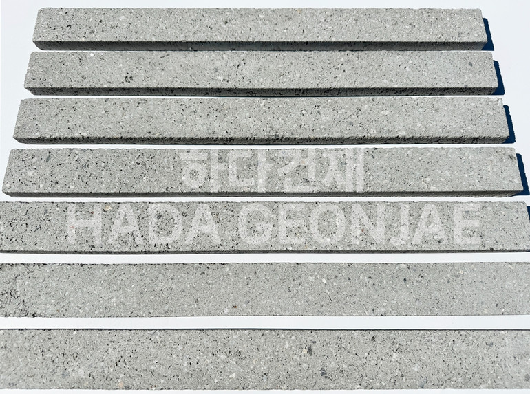 모노타일 500x45x17T 그레이 / 하다건재 와이드벽돌타일