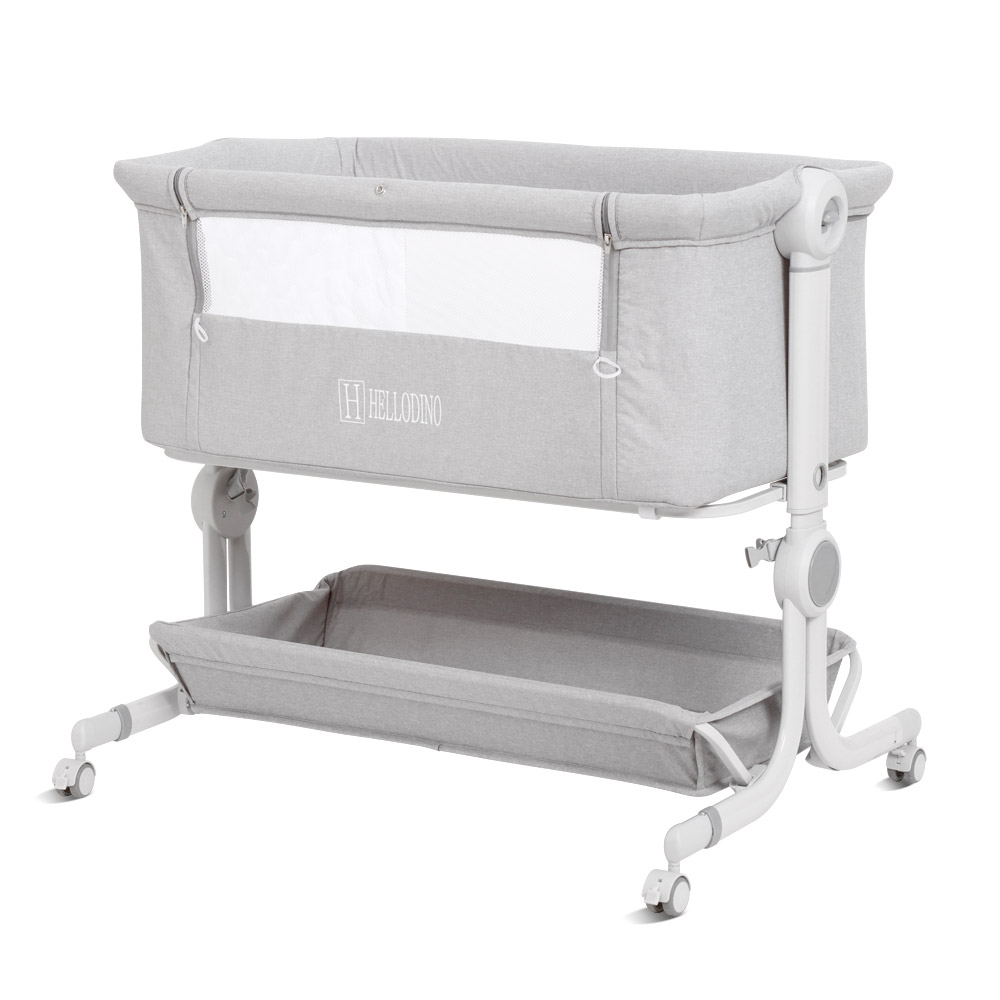 헬로디노 아기침대 프리미엄 Ver 이동식 접이식 신생아 침대