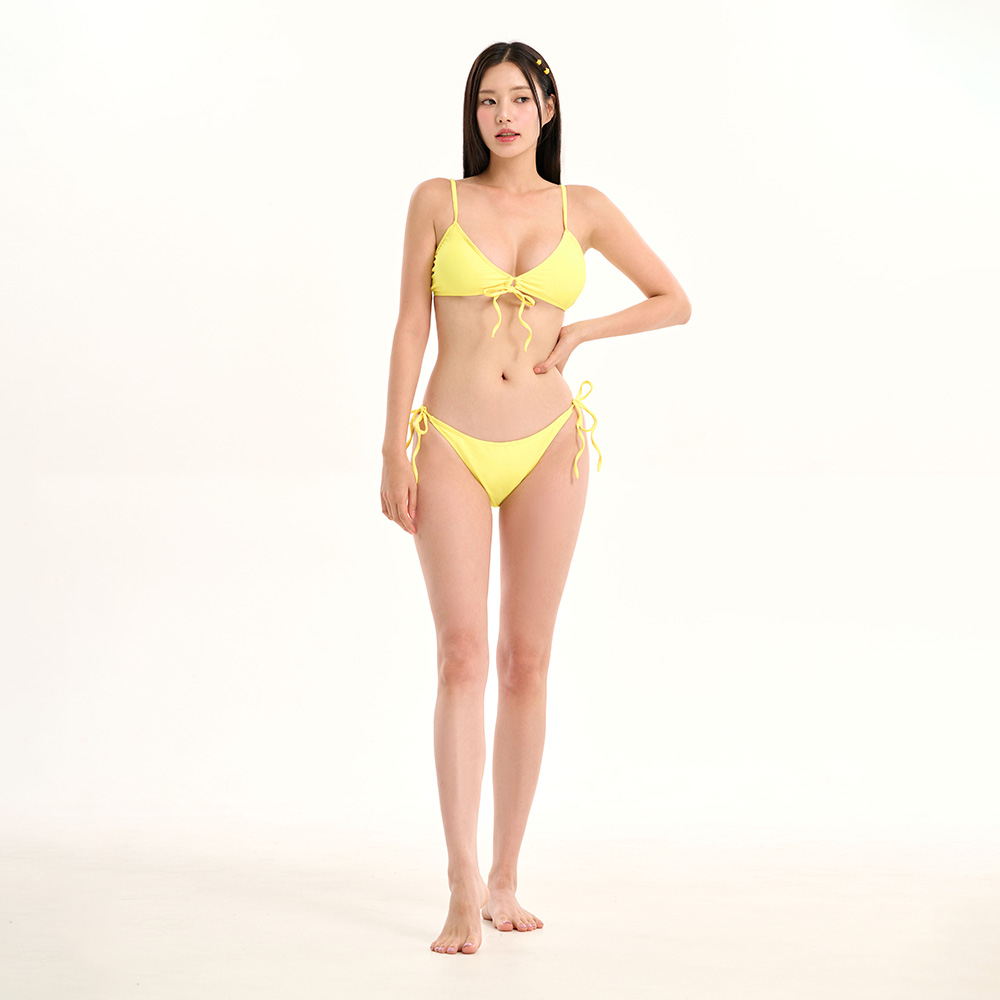 위크나인 비키니 하이웨스트 언더붑 섹시 여자 수영복 포시즌 - 상세 이미지 5