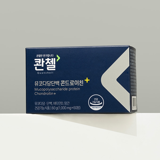 관절연골엔 철갑상어 소연골 1200 콴첼 뮤코다당단백 콘드로이친 플러스 60정, 5개 상세 이미지 3