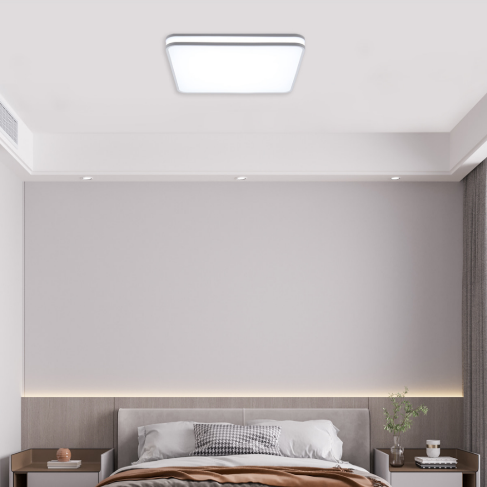 KC인증 사각방등 국산 LED 안 방등 전등 60W, 주광색 - 메인 이미지