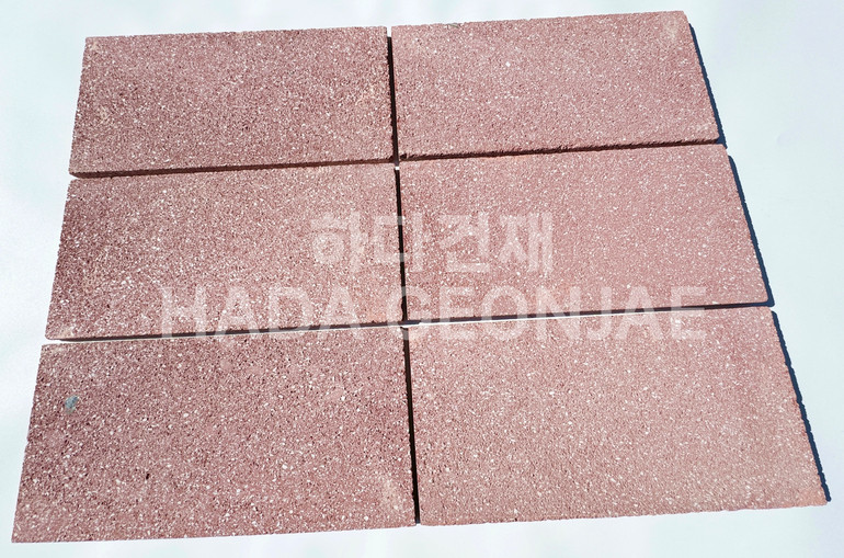 모노타일 점보 390x190x15T 레드 / 하다건재