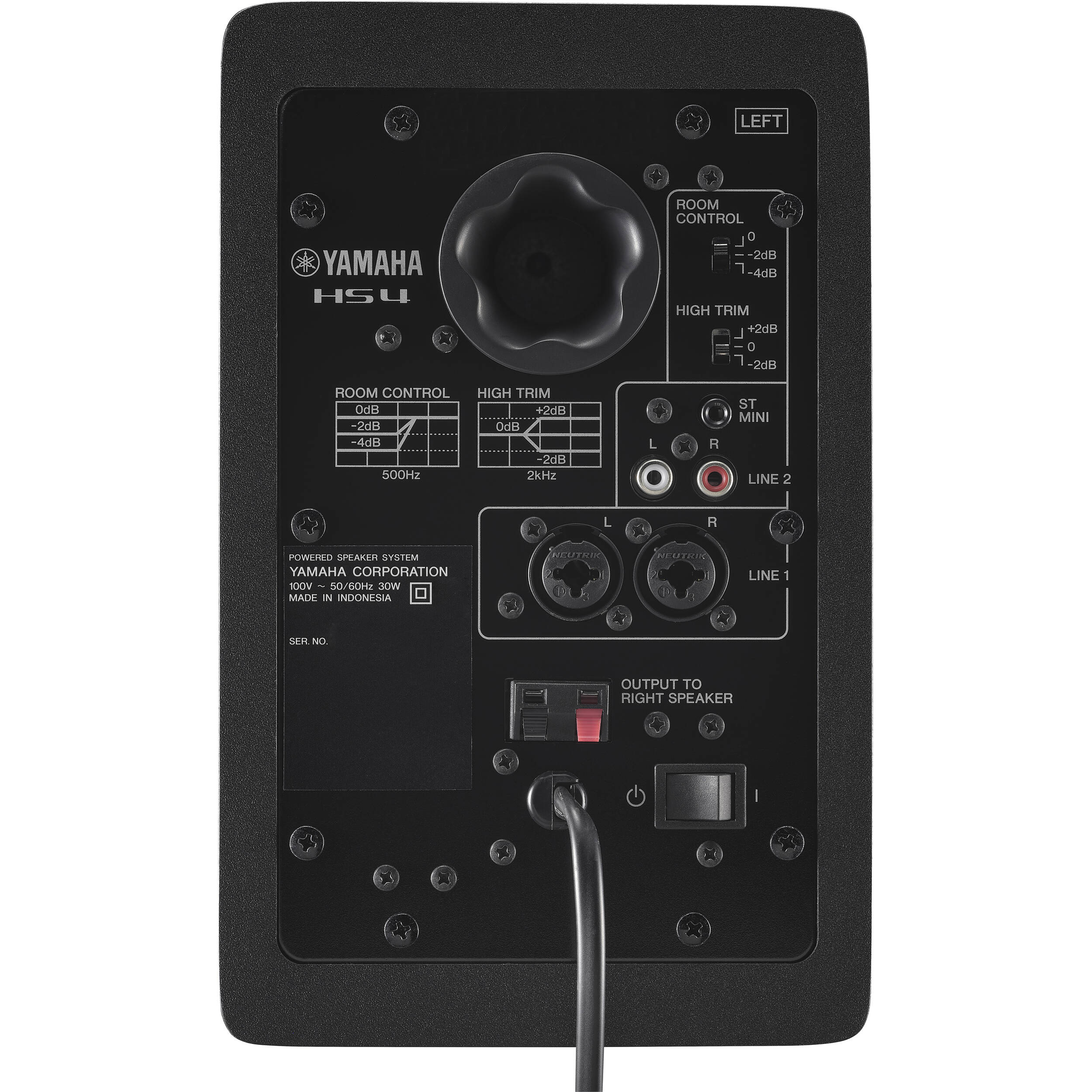 YAMAHA HS4 스튜디오 모니터 스피커 액티브 1조 - 상세 이미지 4