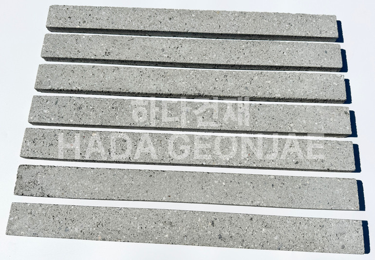 모노타일 500x45x17T 그레이 / 하다건재 와이드벽돌타일