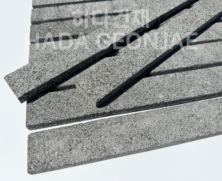 인도네시아 현무암 롱브릭타일 500x50x15T / 하다건재