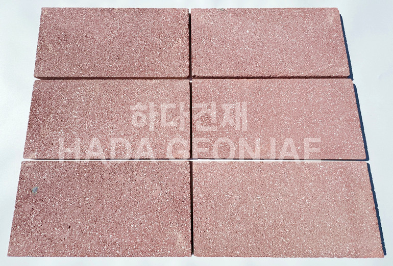 모노타일 점보 390x190x15T 레드 / 하다건재