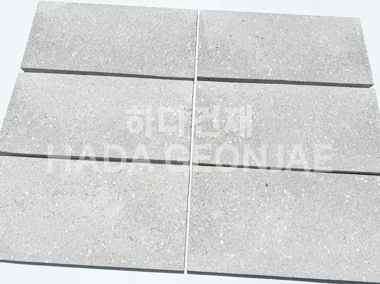 모노타일 점보 390x190x15T 화이트그레이 / 하다건재