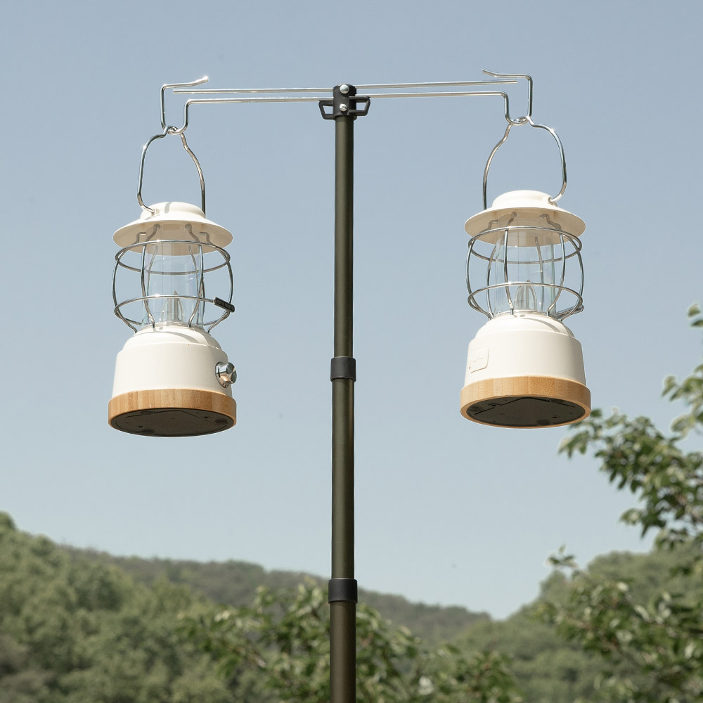 로티캠프 랜턴 걸이 스탠드 파일드라이버 조명 거치대 캠핑 RCLS-108